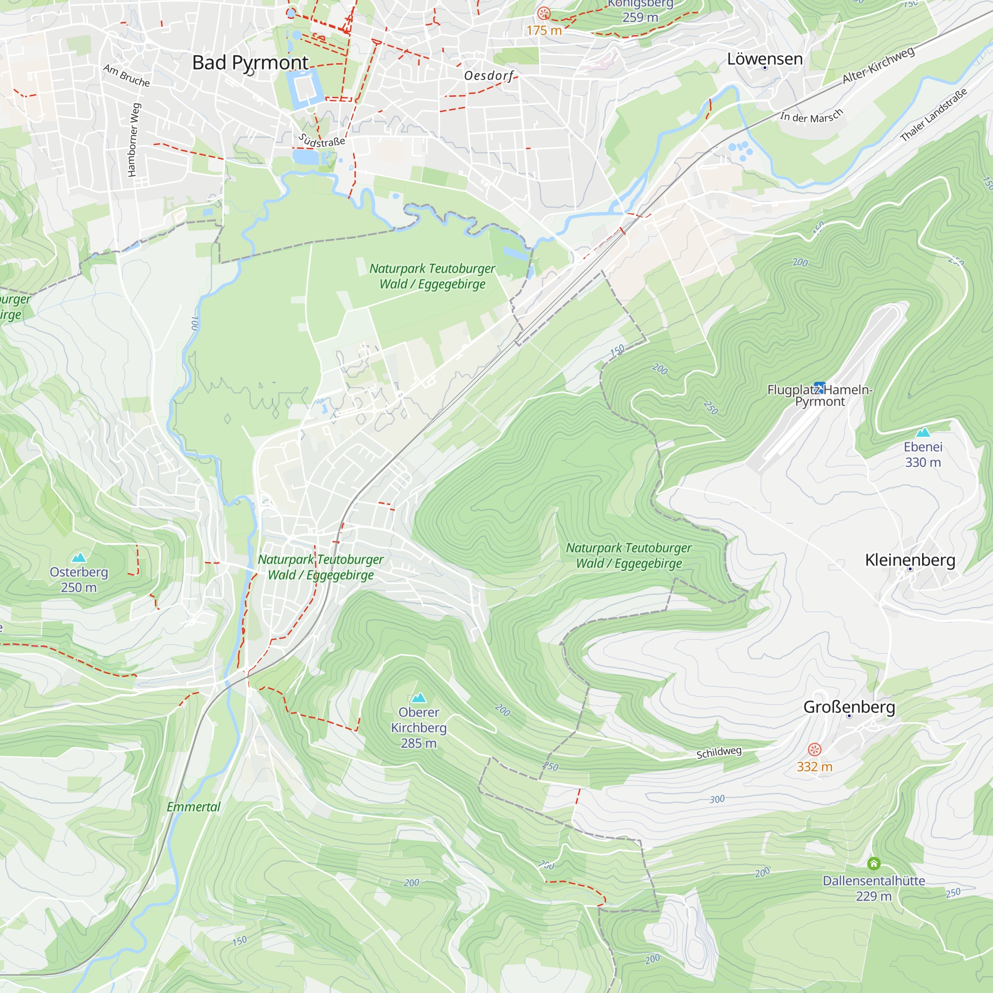 Schutzhütte An der Schildburg map
