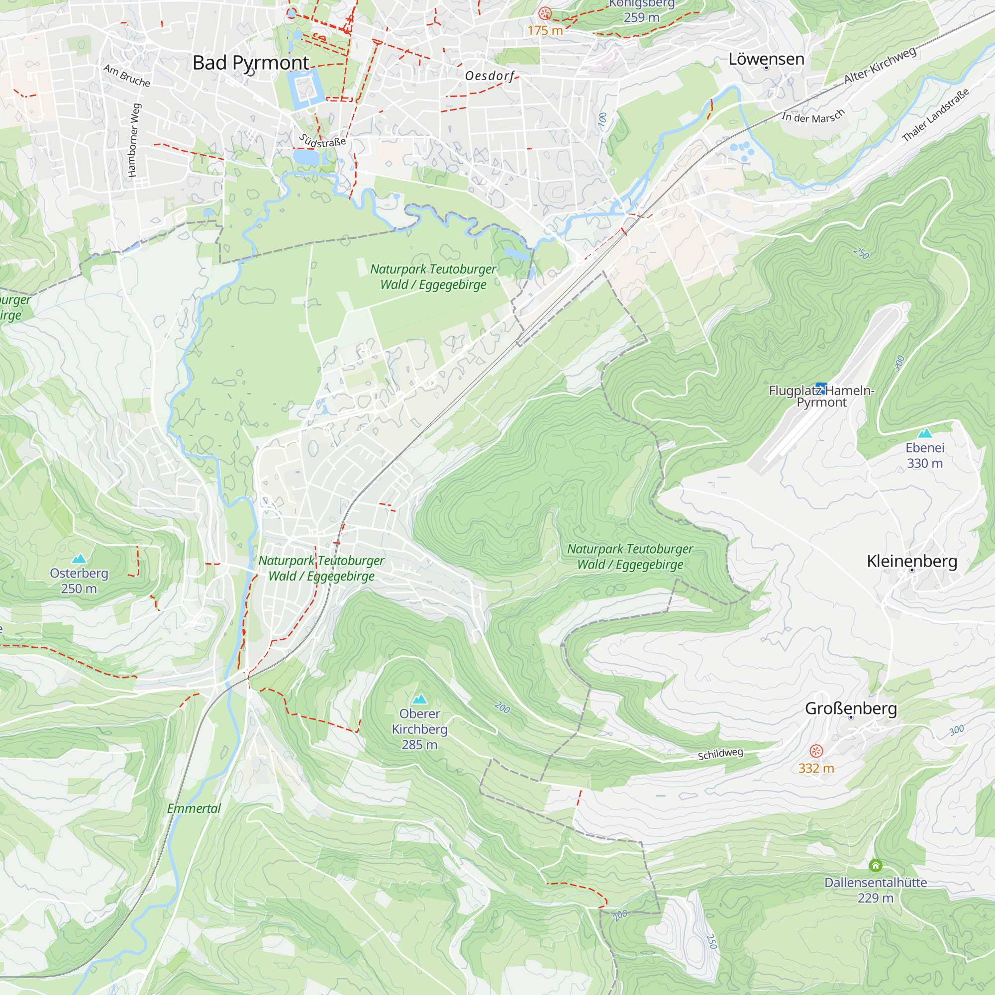 Schutzhütte An der Schildburg map
