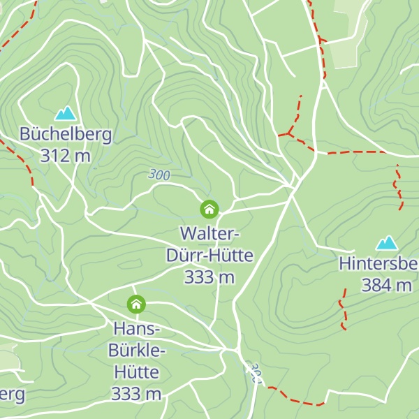 Map of Walter-Dürr-Hütte