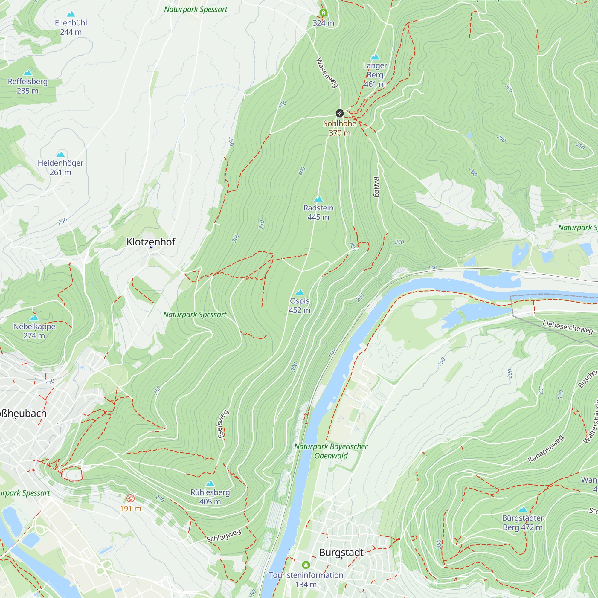 Engelberg-Hütte map