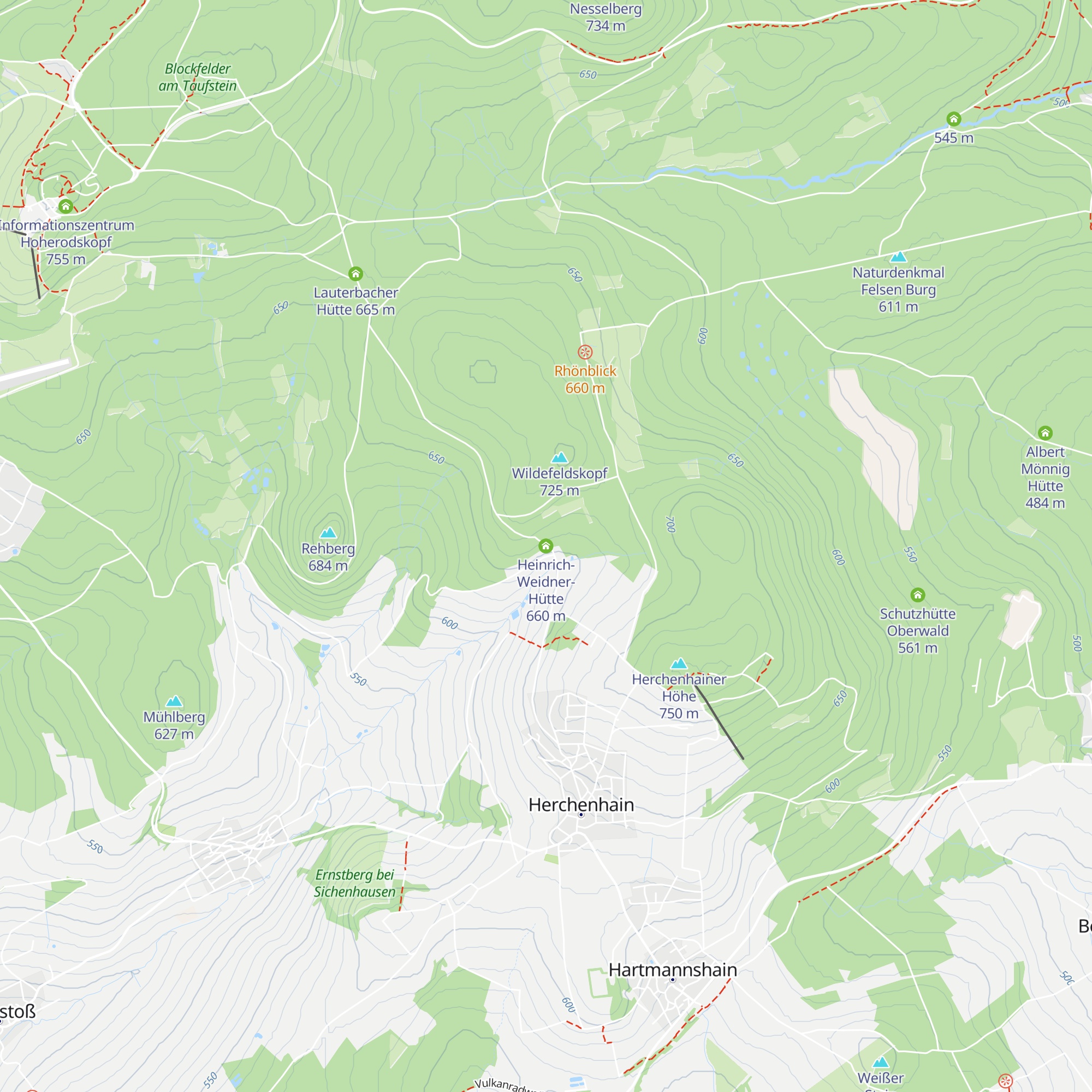 Heinrich-Weidner-Hütte map