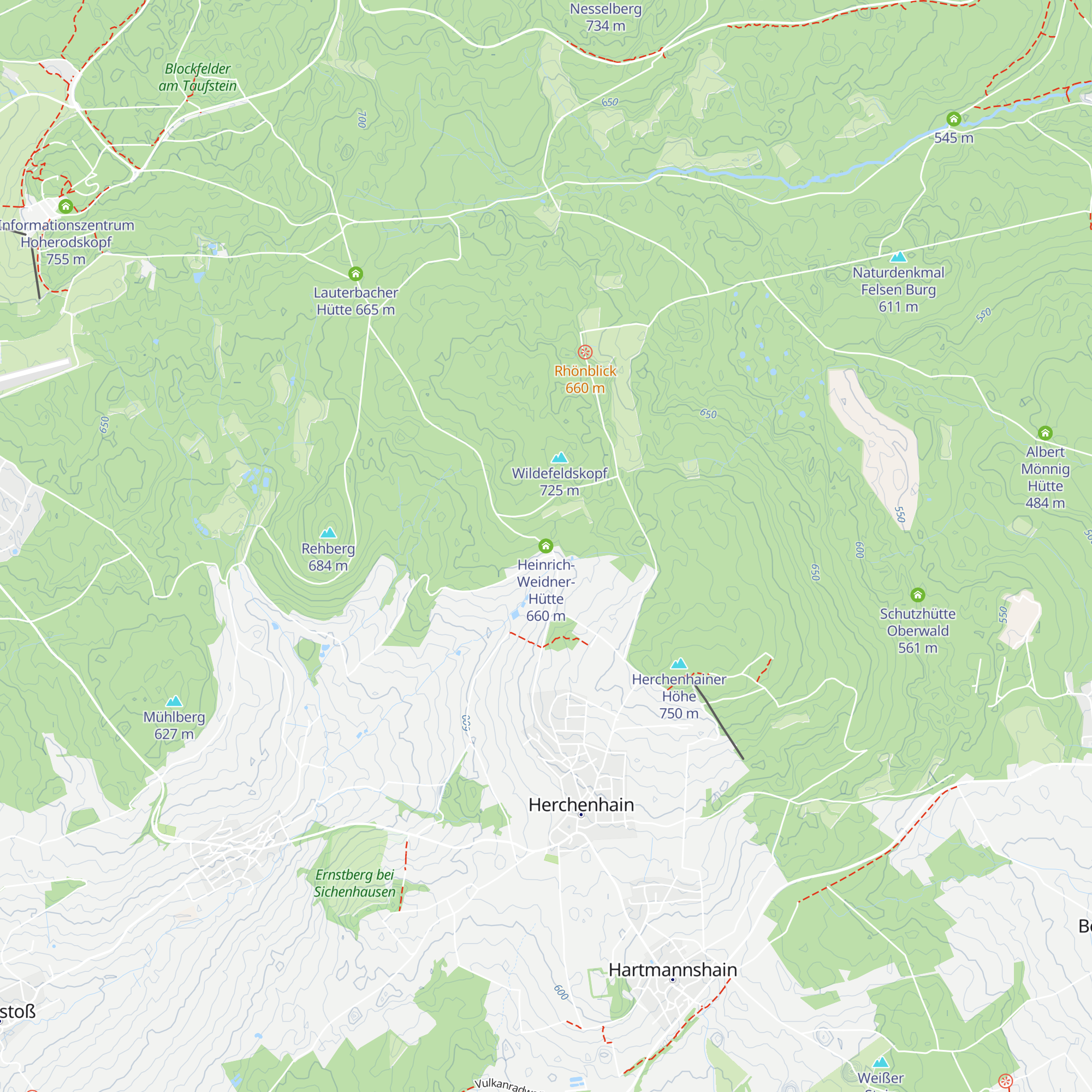 Heinrich-Weidner-Hütte map