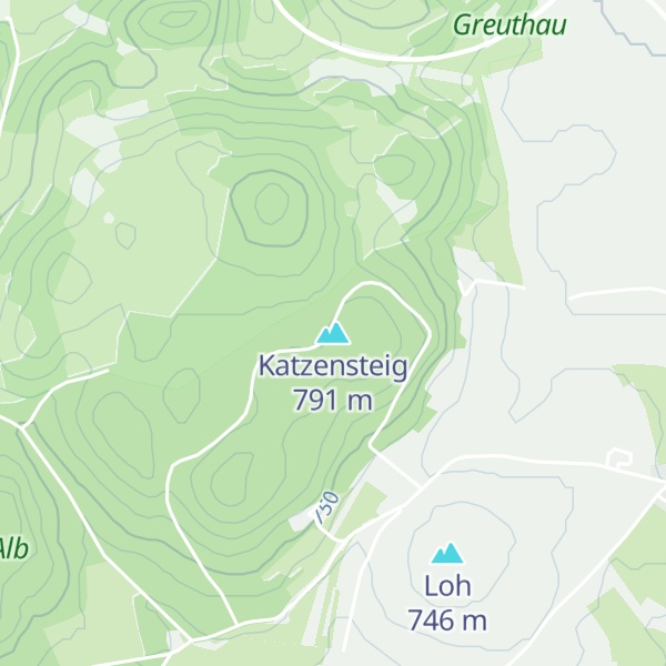 Map of Katzensteig