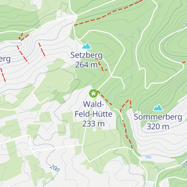 Map of Wald-Feld-Hütte