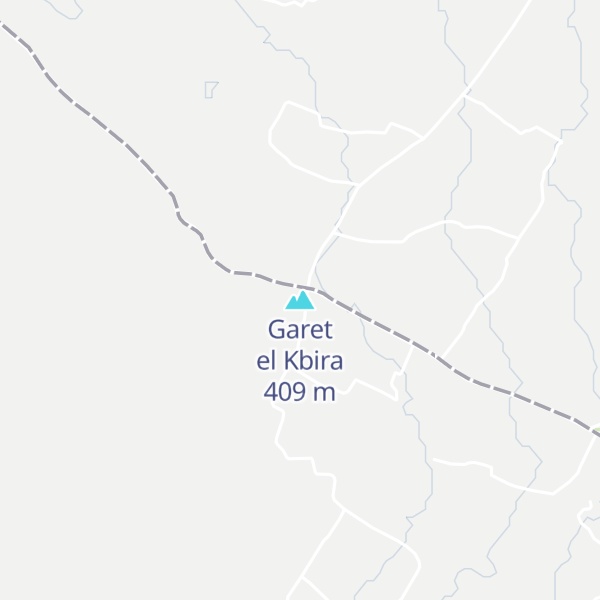 Map of Garet el Kbira
