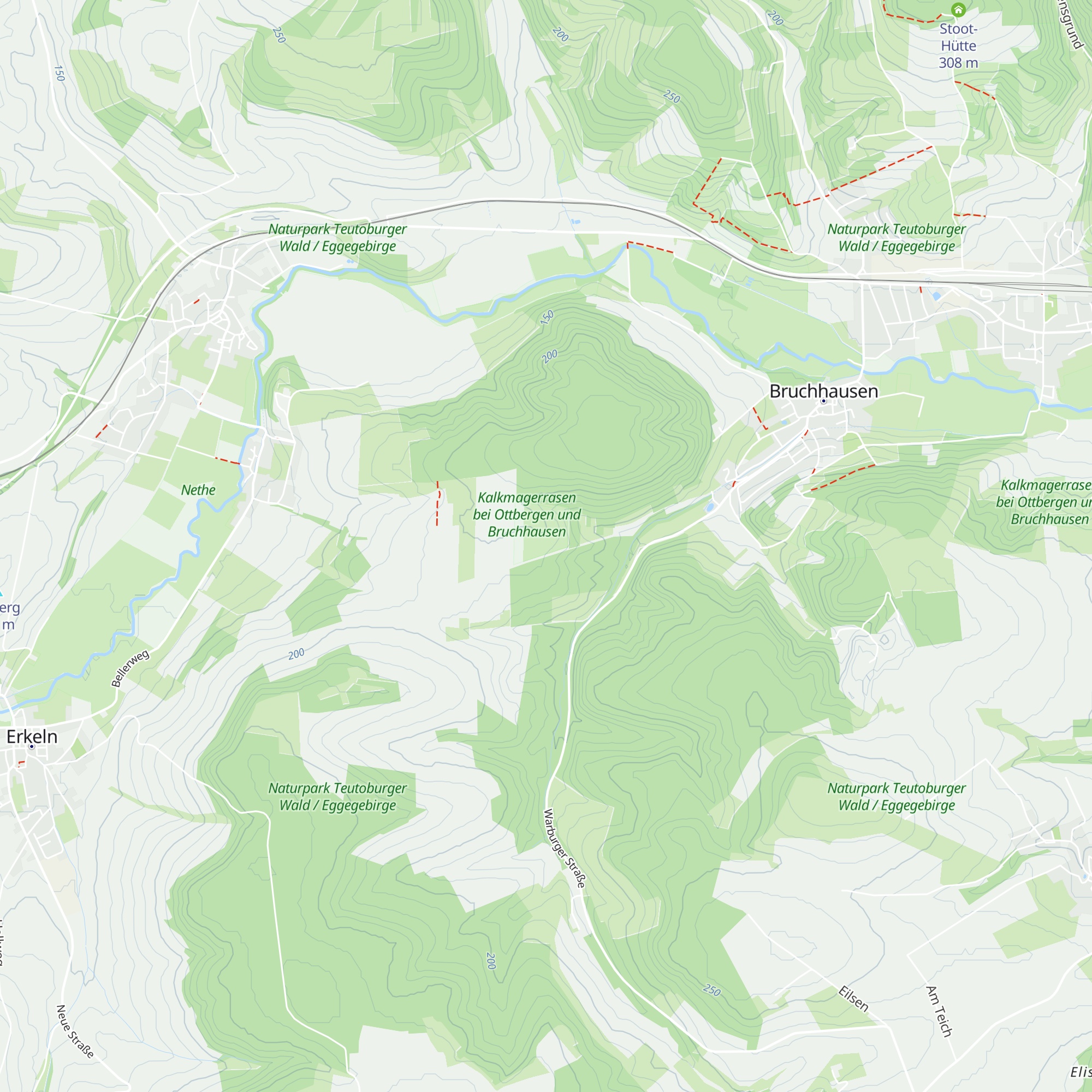 Dreischhütte map