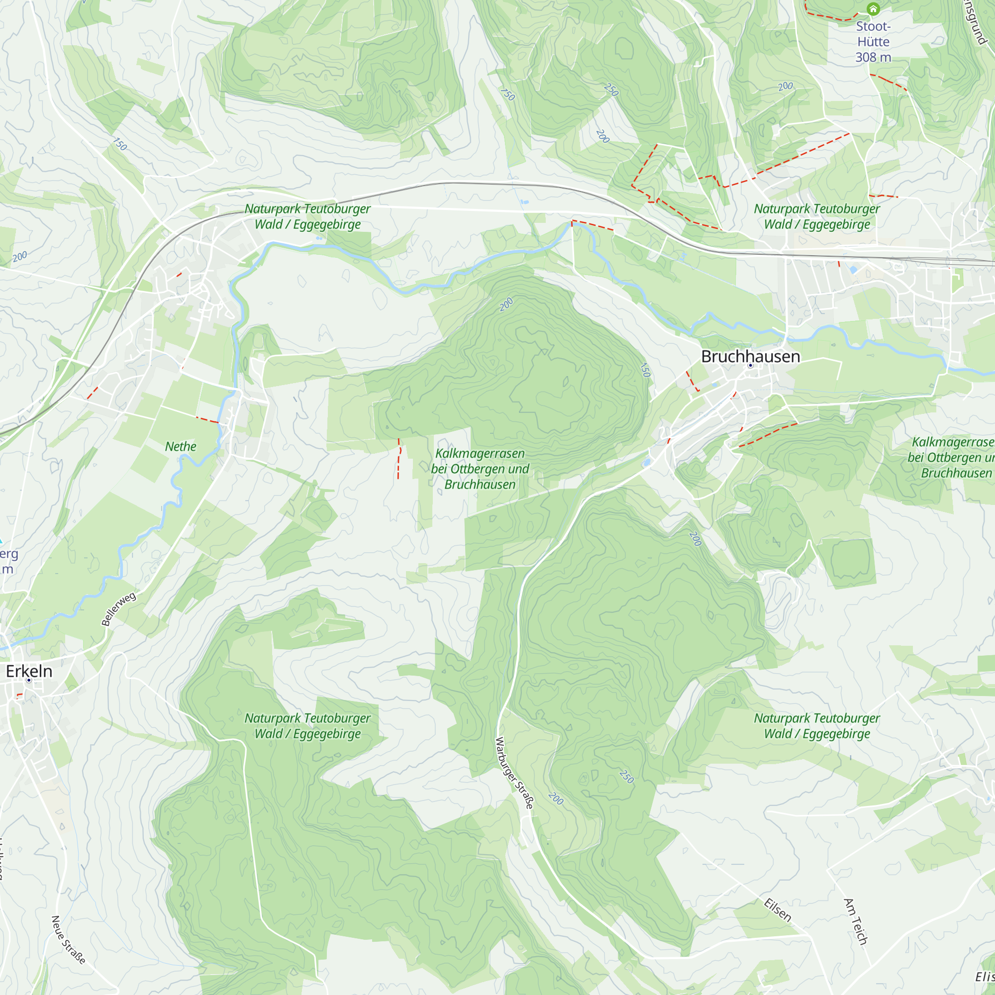 Dreischhütte map