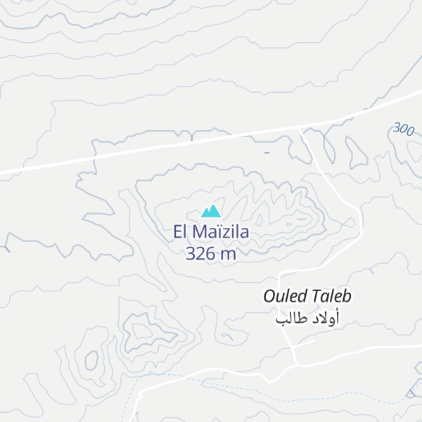 Map of El Maïzila