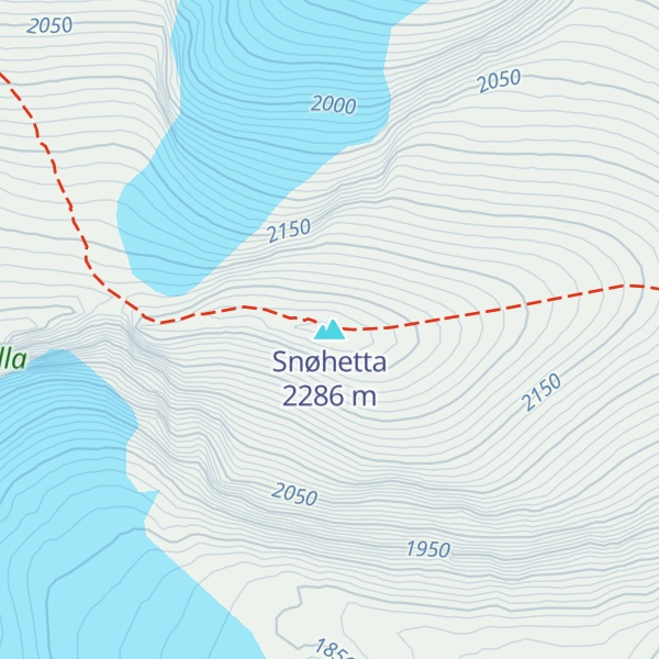 Map of Snøhetta