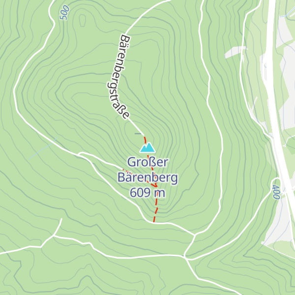 Map of Großer Bärenberg