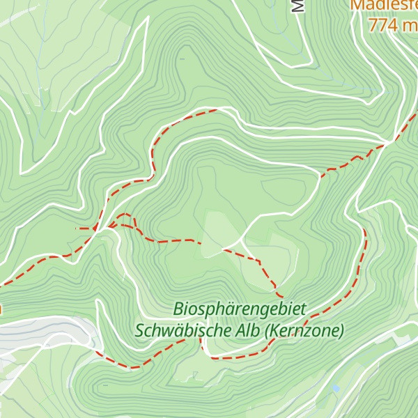 Map of Hochberghütte