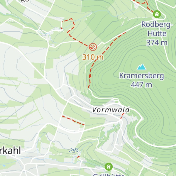 Map of Ludwig-Heeg-Hütte