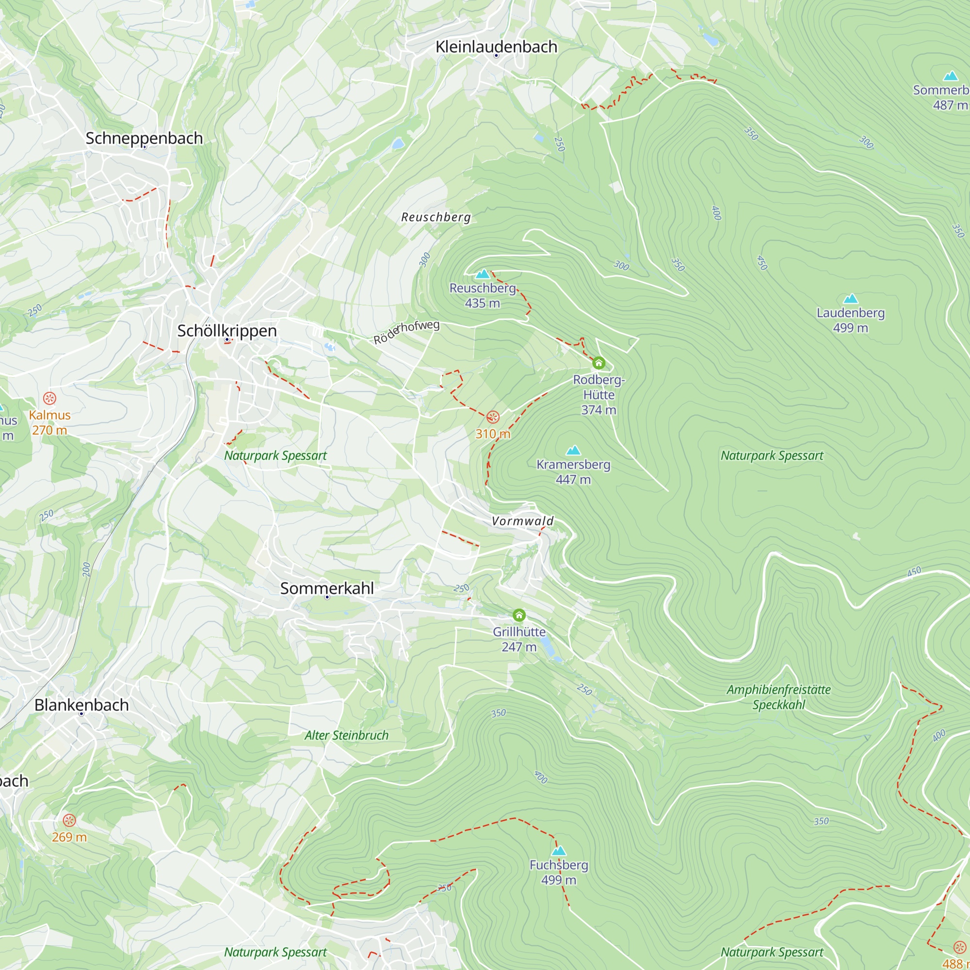 Ludwig-Heeg-Hütte map