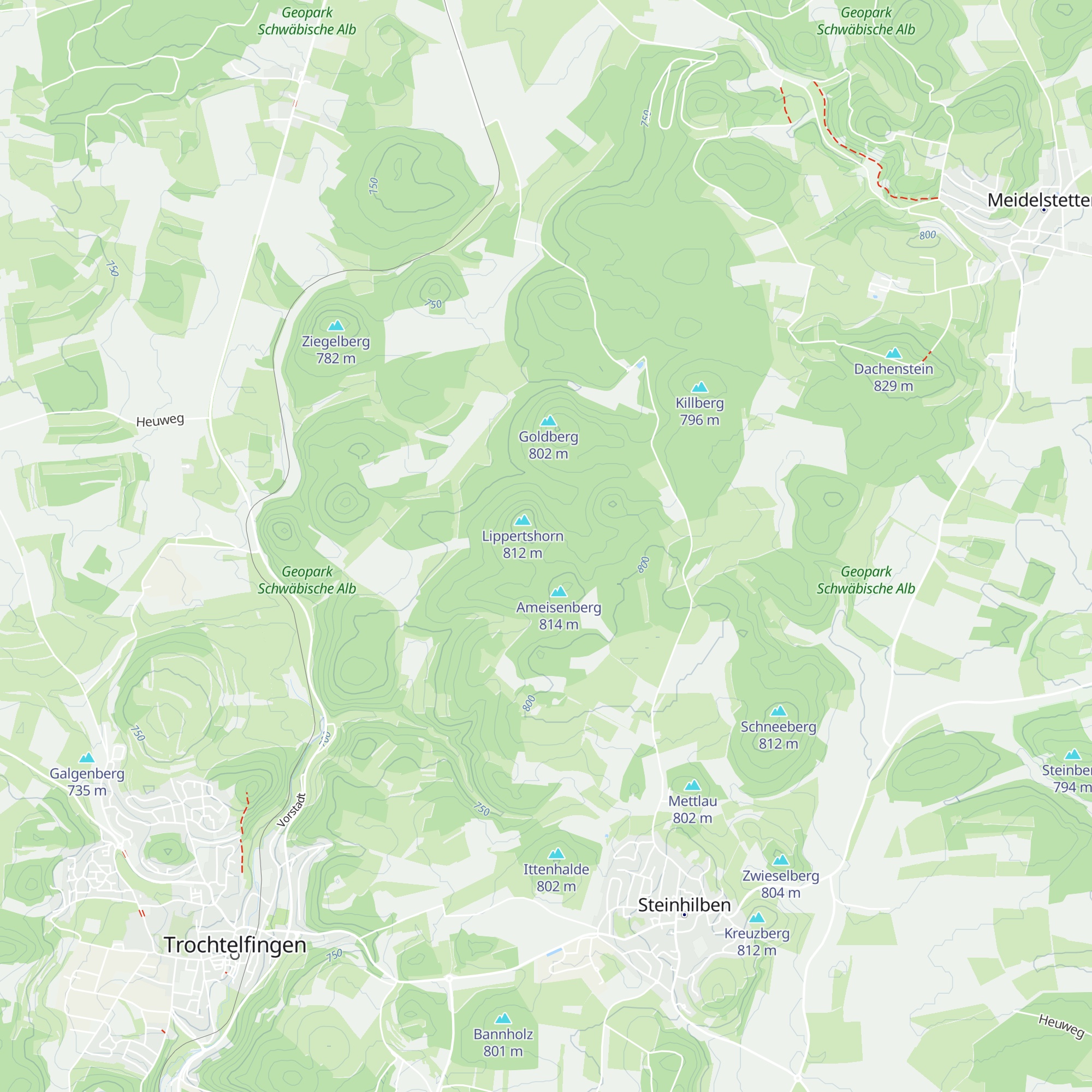Jägerhütte map
