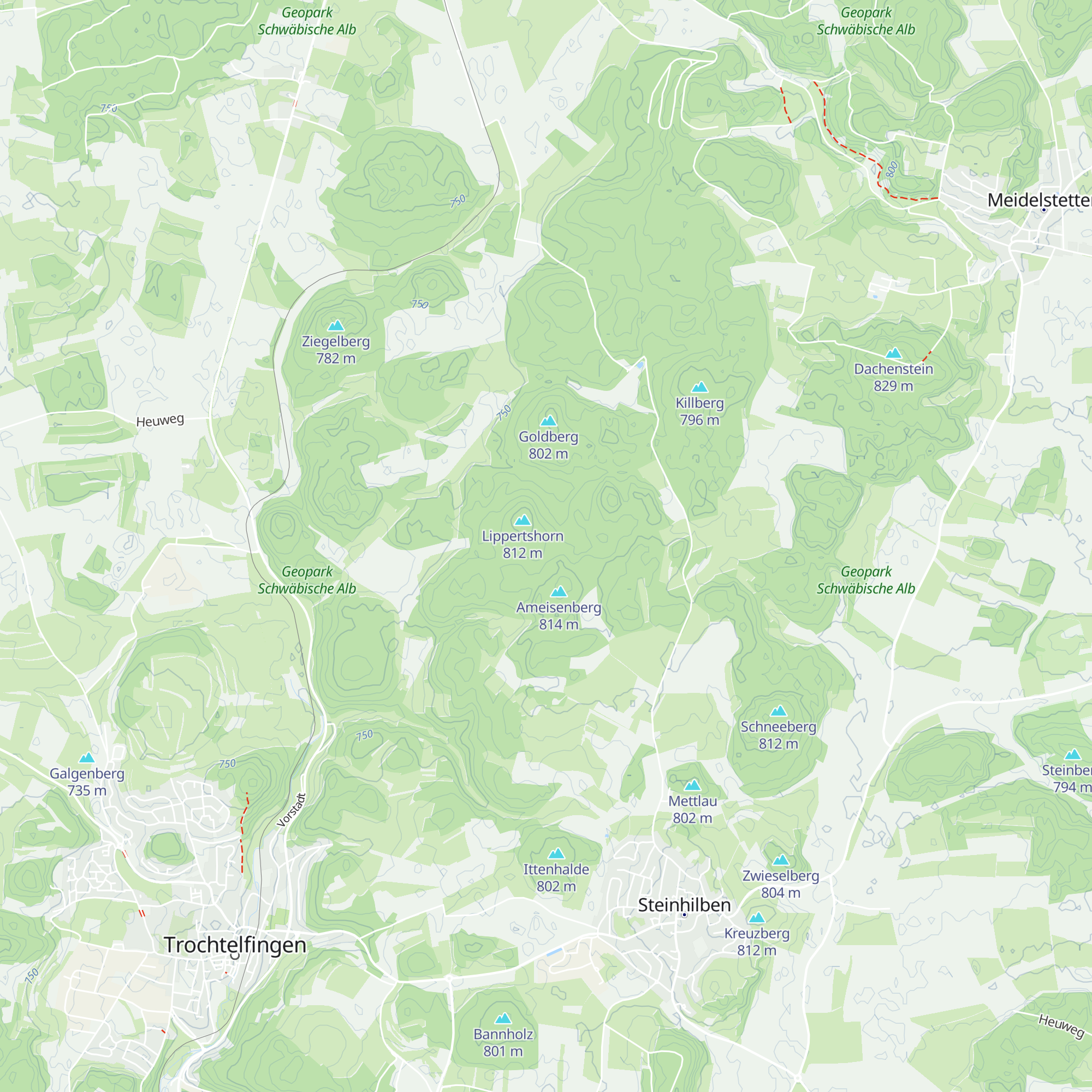 Jägerhütte map
