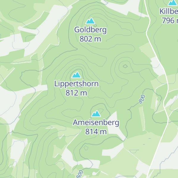 Map of Jägerhütte