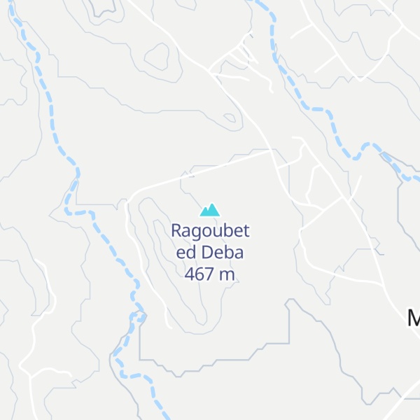 Map of Ragoubet ed Deba