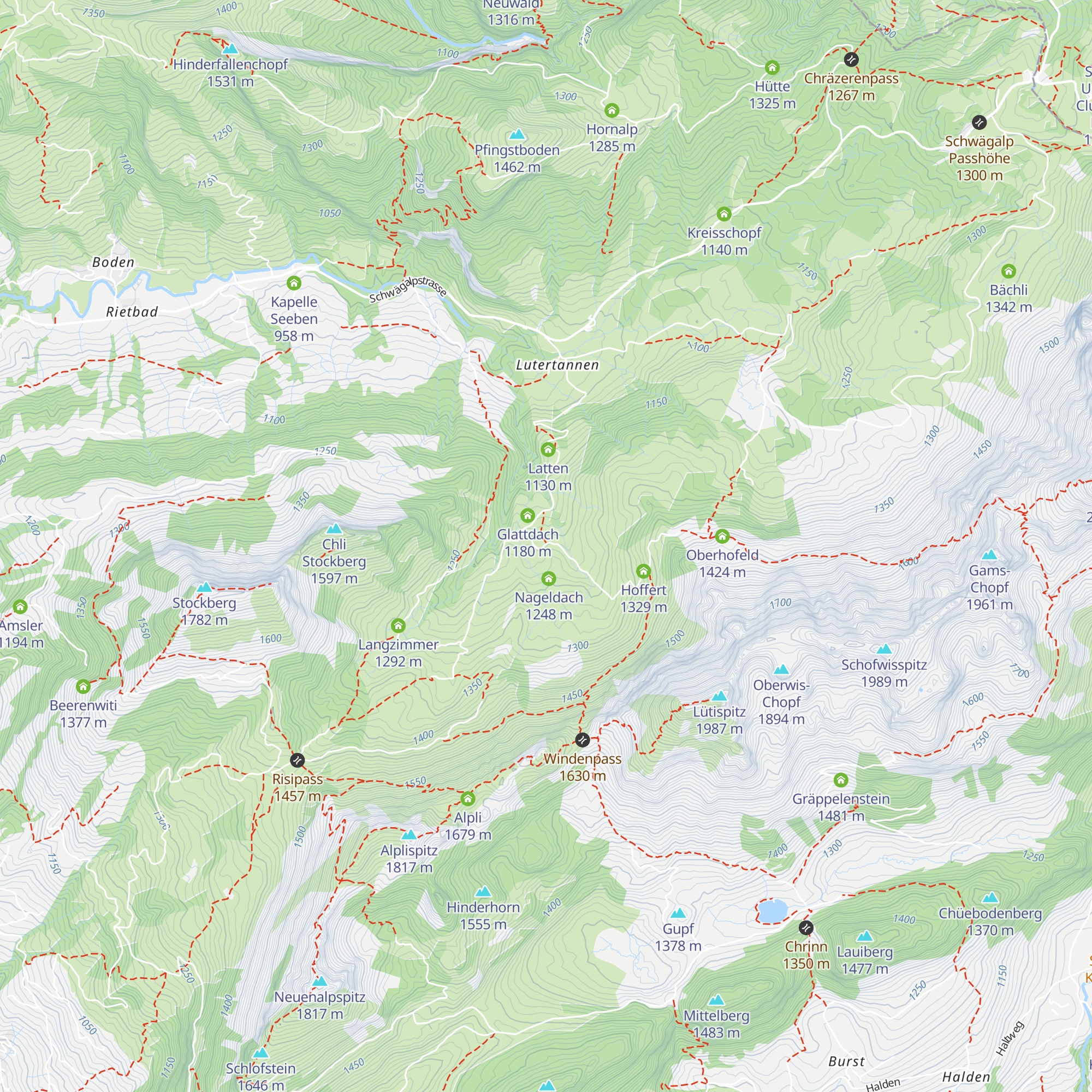 Böcheli map