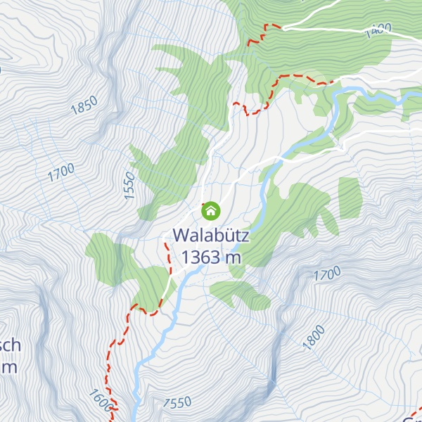 Map of Walabütz