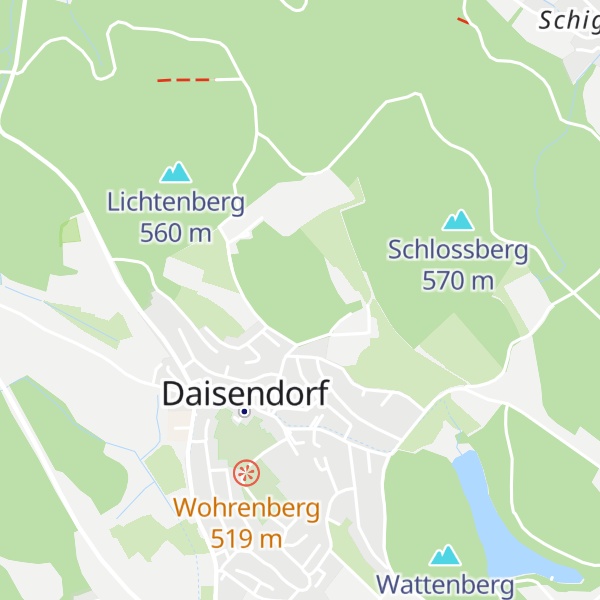 Map of Röhrenberg