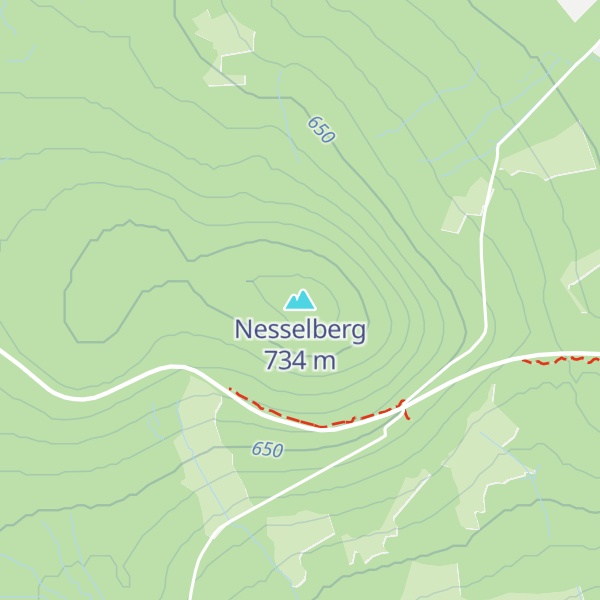 Map of Nesselberg