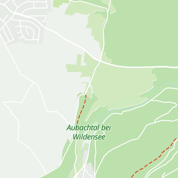 Map of Schutzhütte zur Auhecke