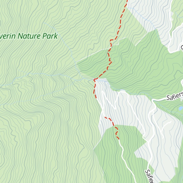 Map of Bächer Hütten