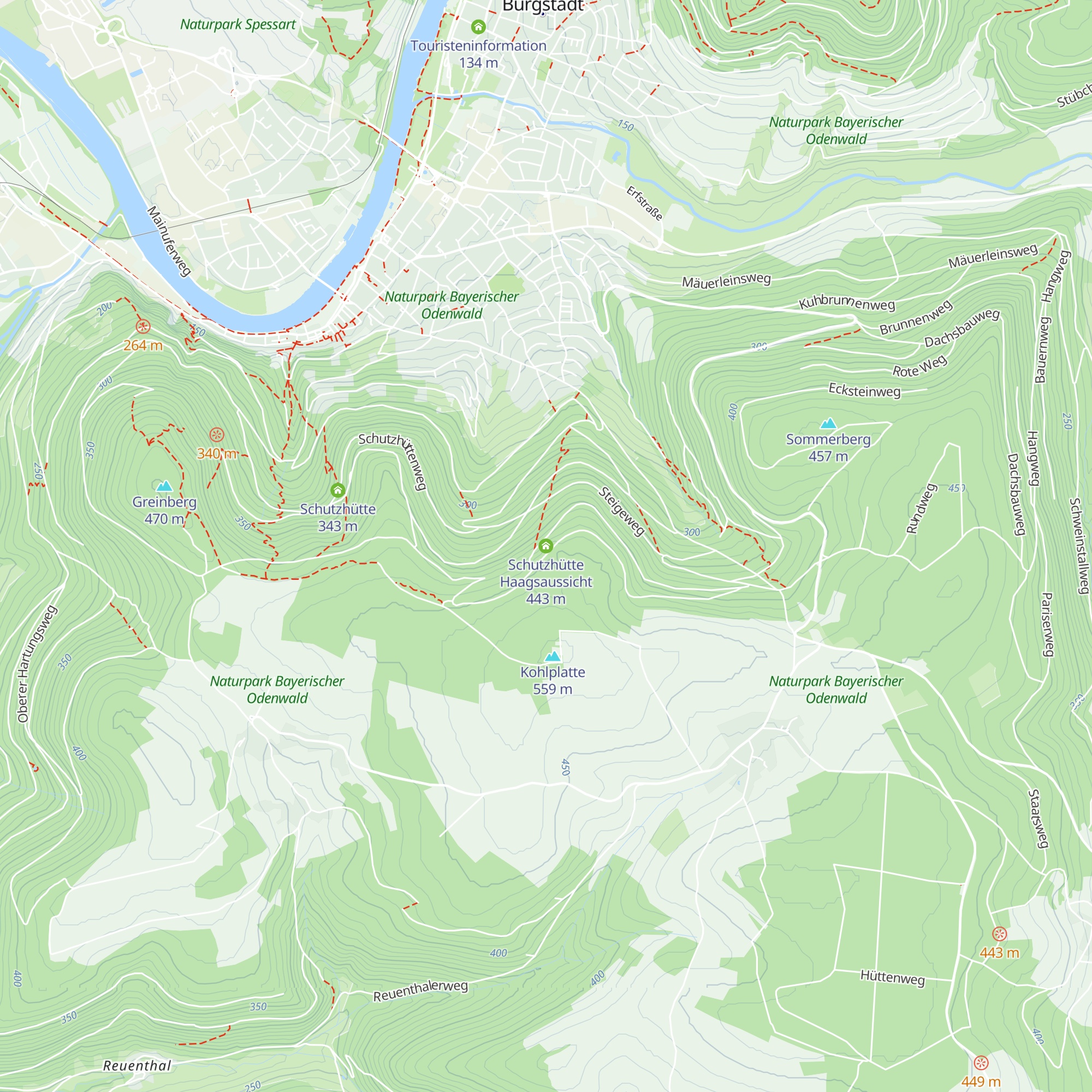 Schutzhütte Haagsaussicht map