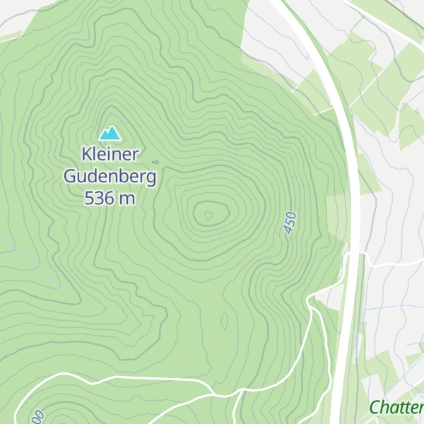 Map of Großer Gudenberg