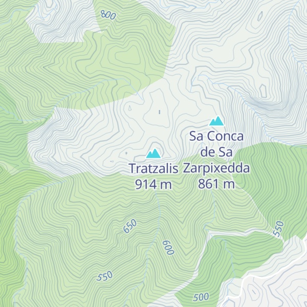 Map of Tratzalis