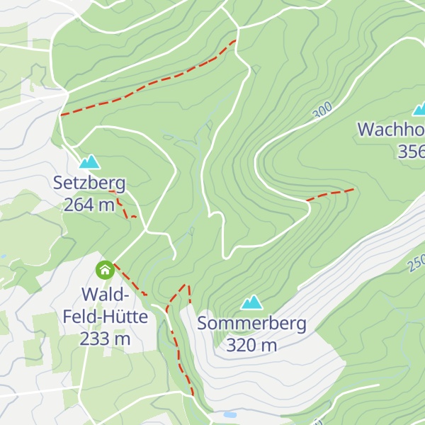 Map of Binswanger Hütte