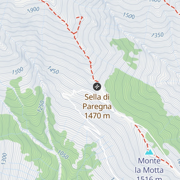 Map of Alpe Paregna