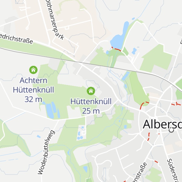 Map of Hüttenknüll