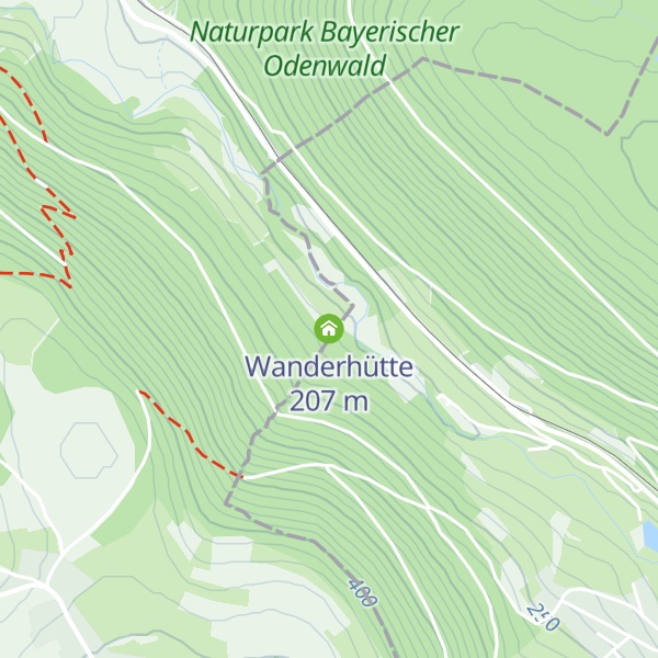Map of Wanderhütte
