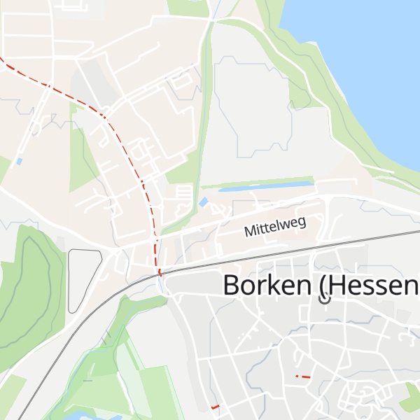 Map of Grillhütte Borken