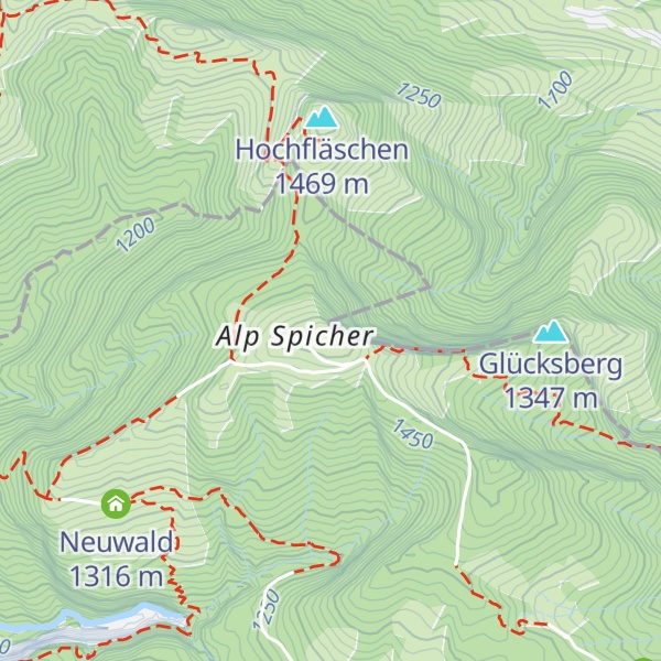 Map of Spicher