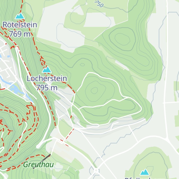 Map of Traifelberg