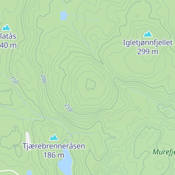 Map of Grasfjell