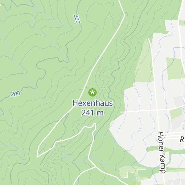 Map of Hexenhaus