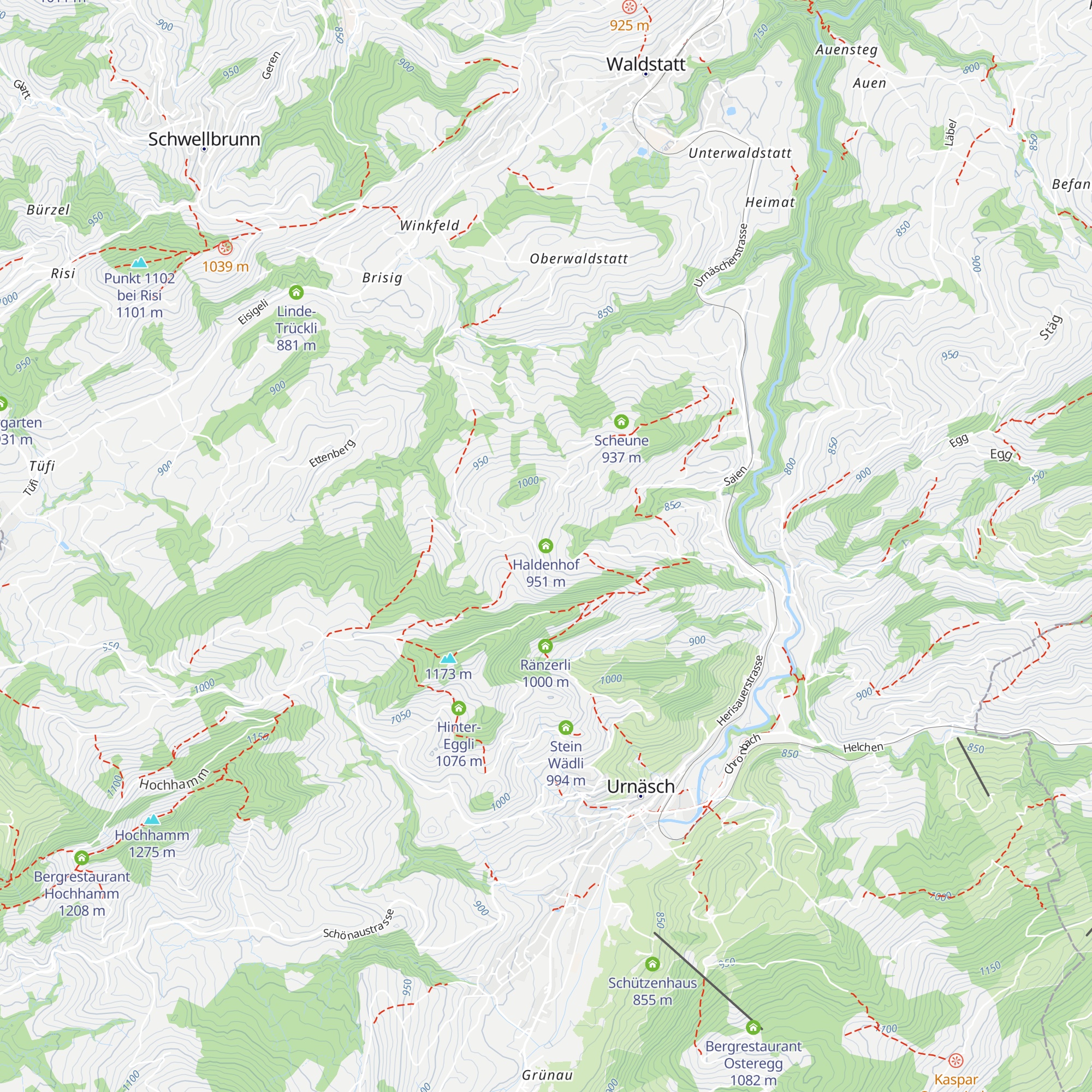 Haldenhof map