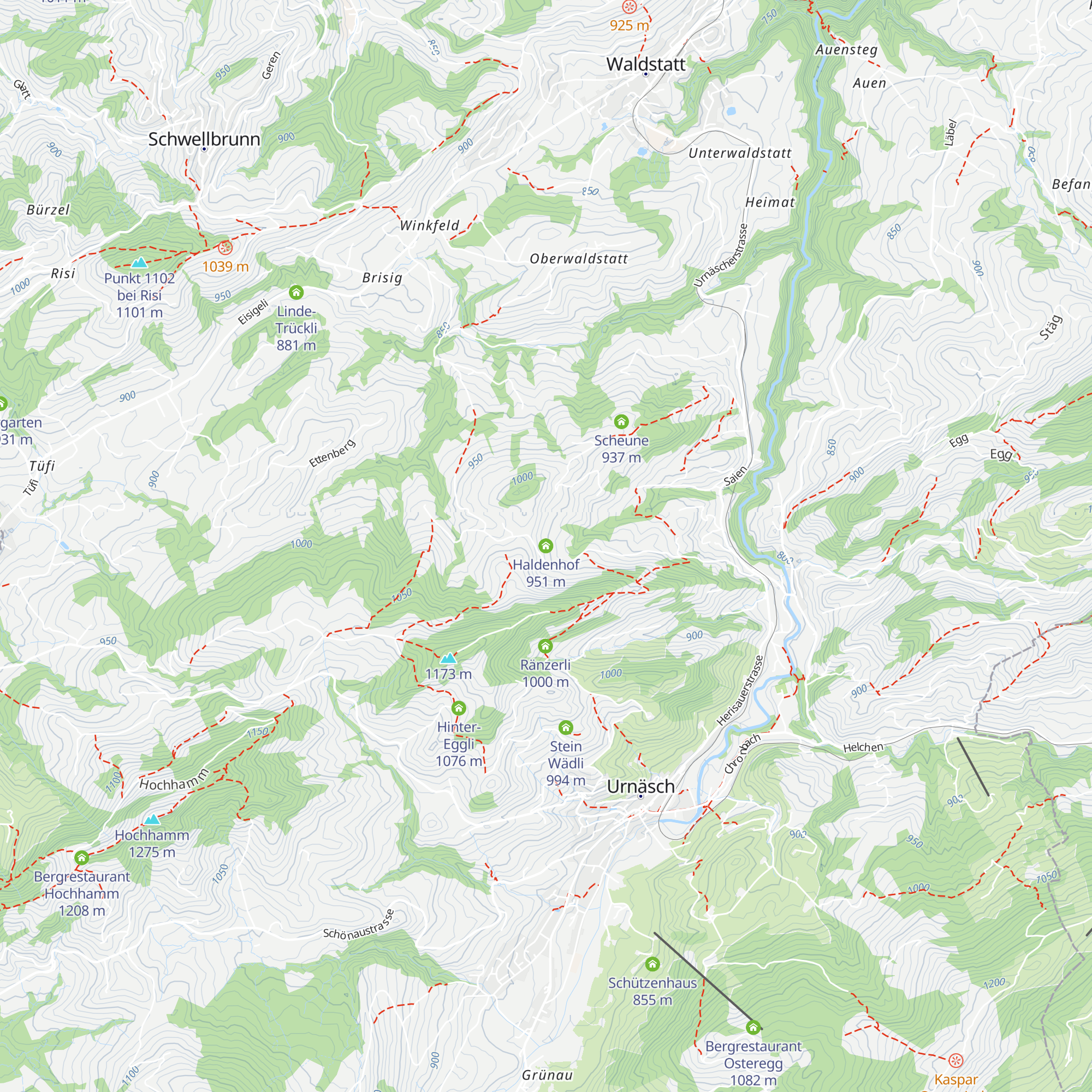 Haldenhof map