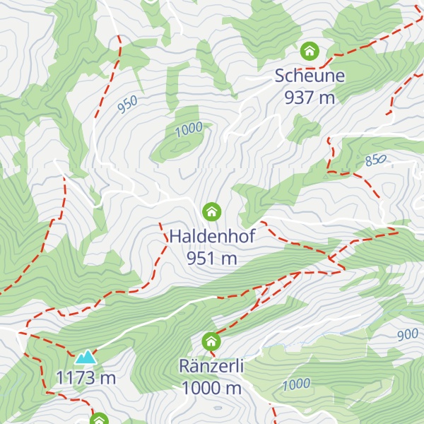 Map of Haldenhof