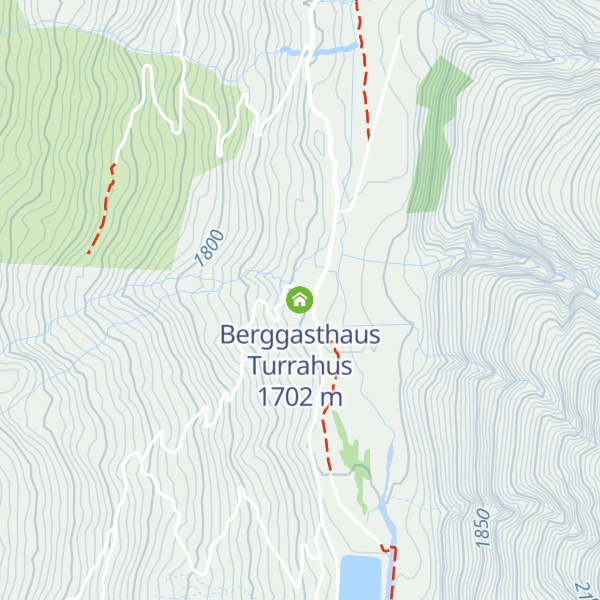 Map of Berggasthaus Turrahus