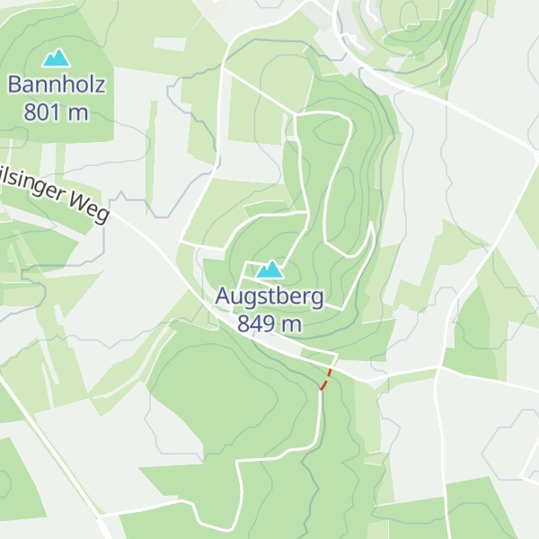 Map of Augstberg