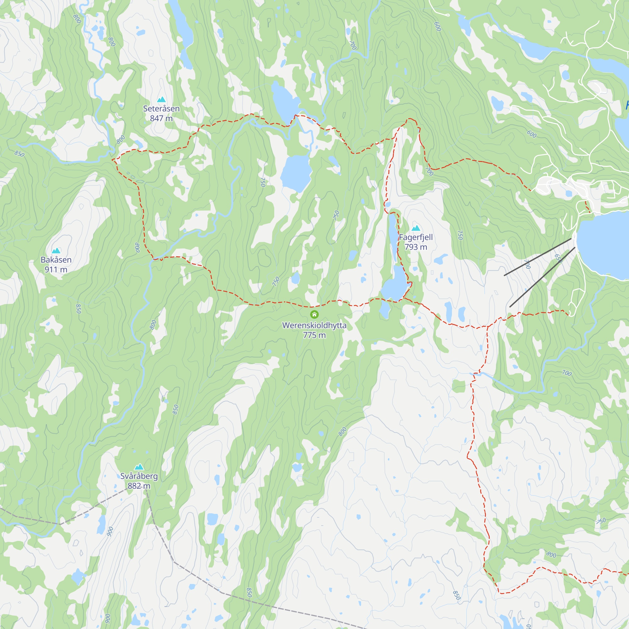 Werenskioldhytta map