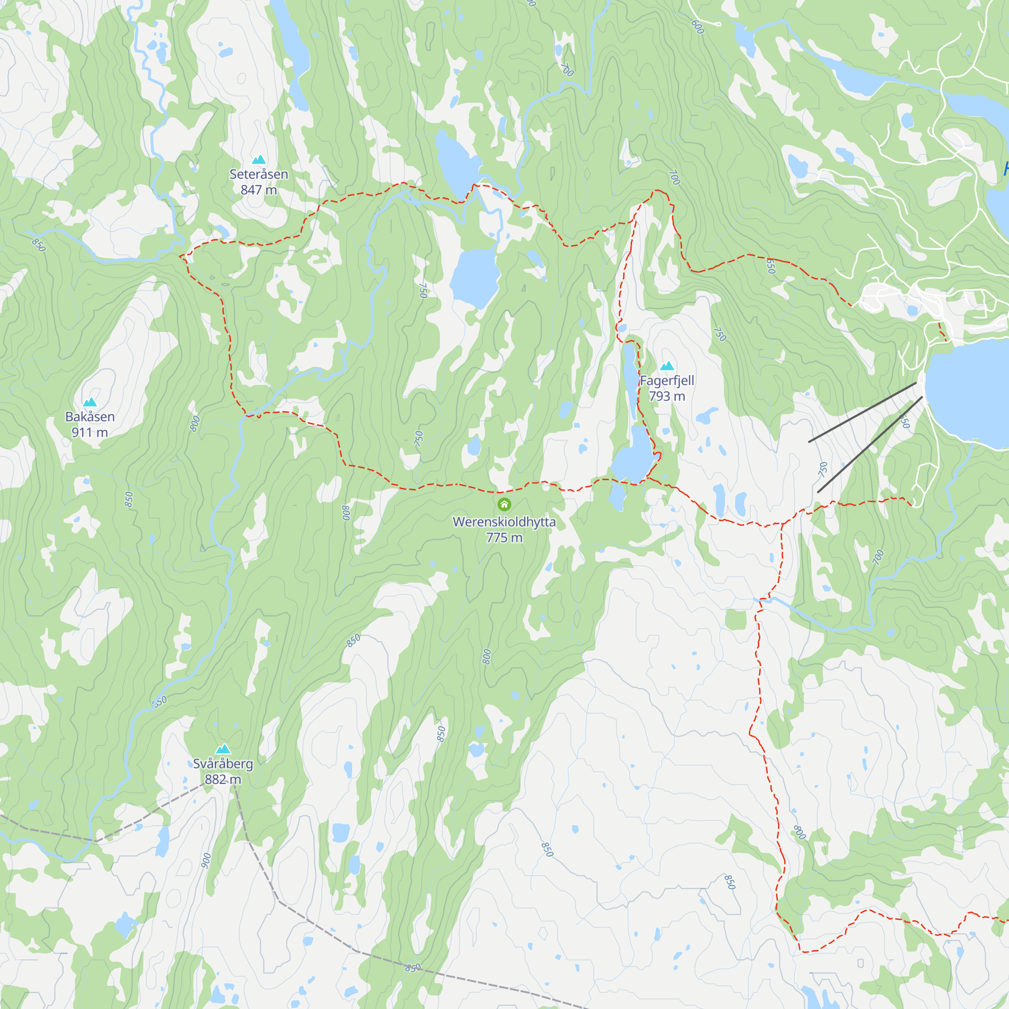 Werenskioldhytta map
