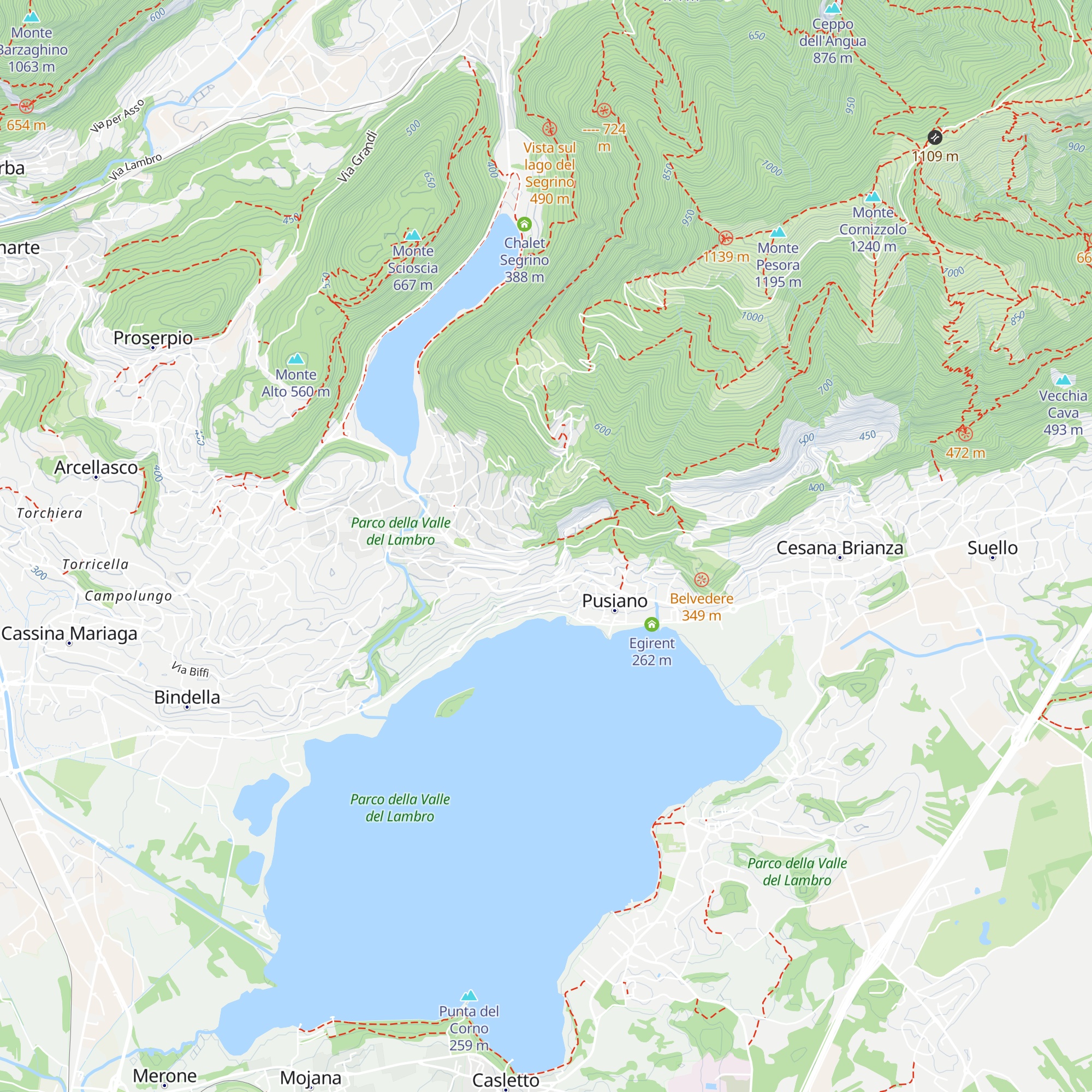 B&B La Ceresuola map