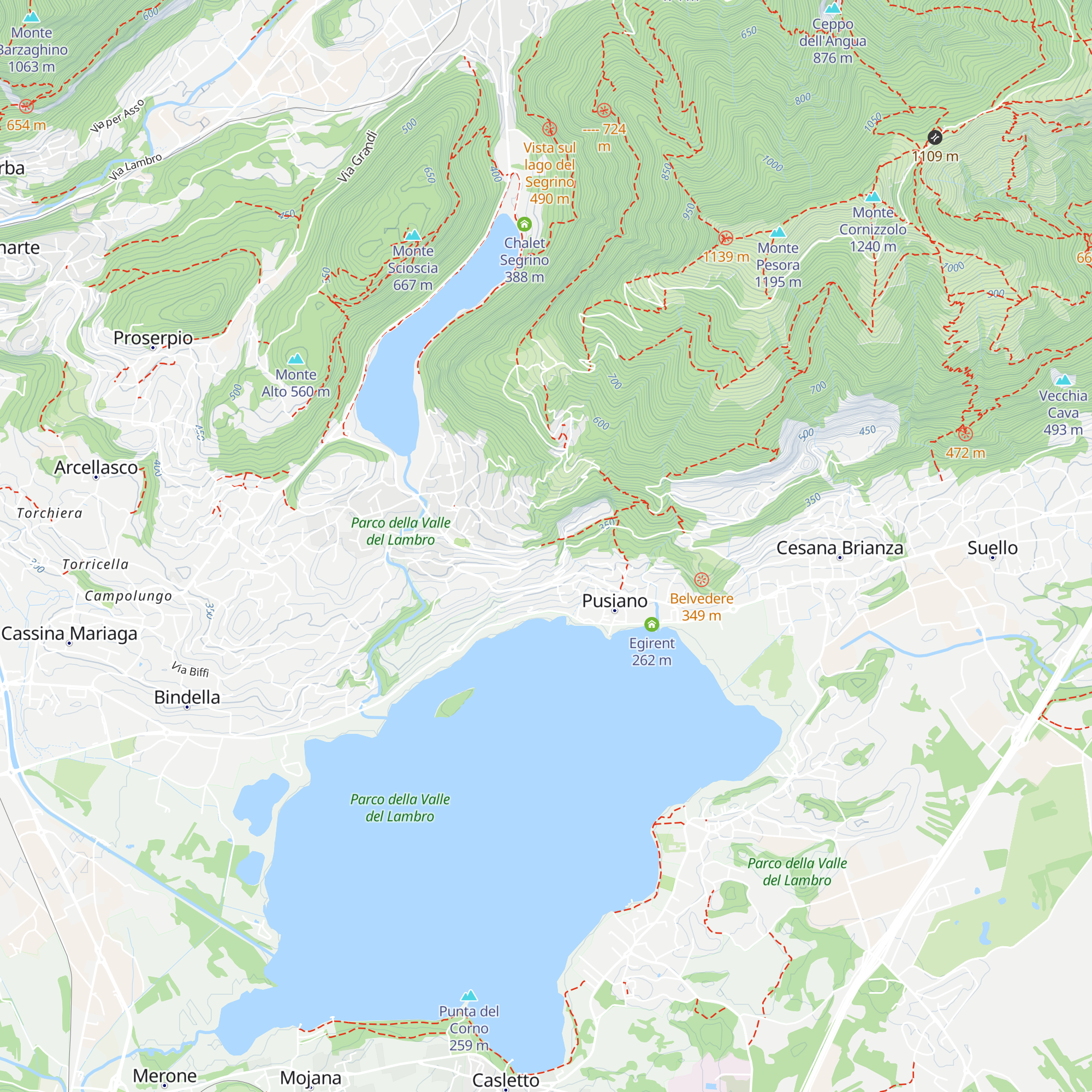 B&B La Ceresuola map