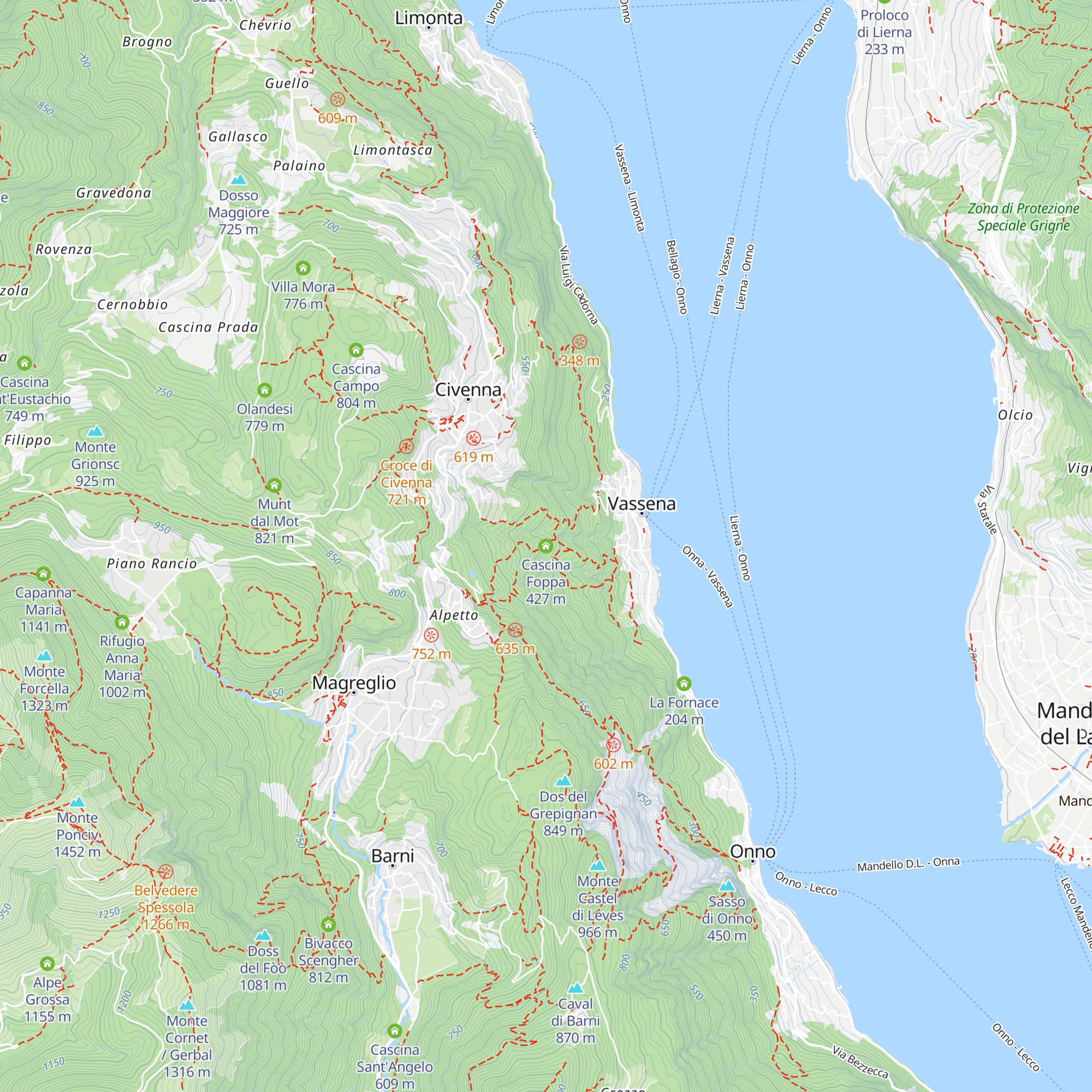 Cascina Foppa map