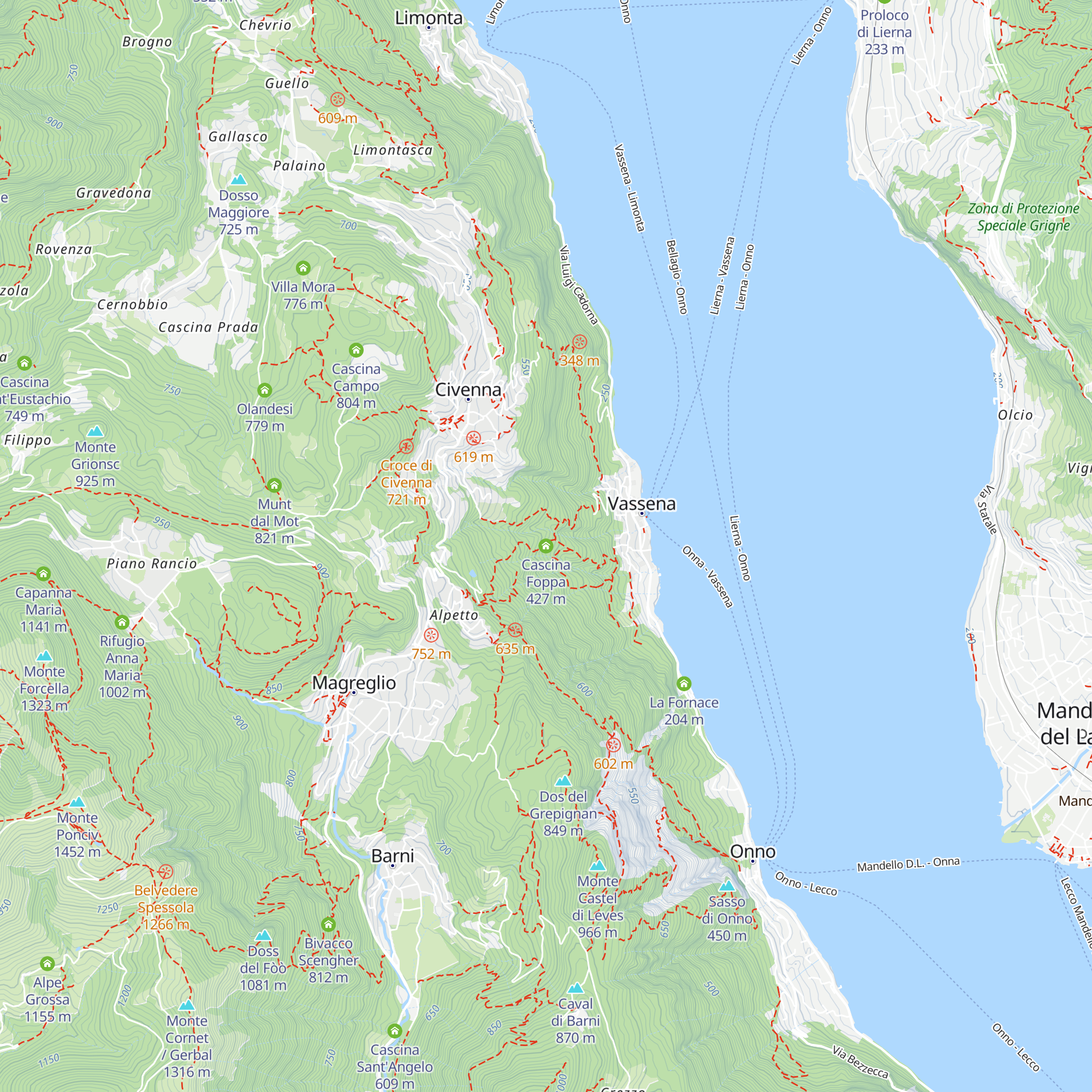 Cascina Foppa map